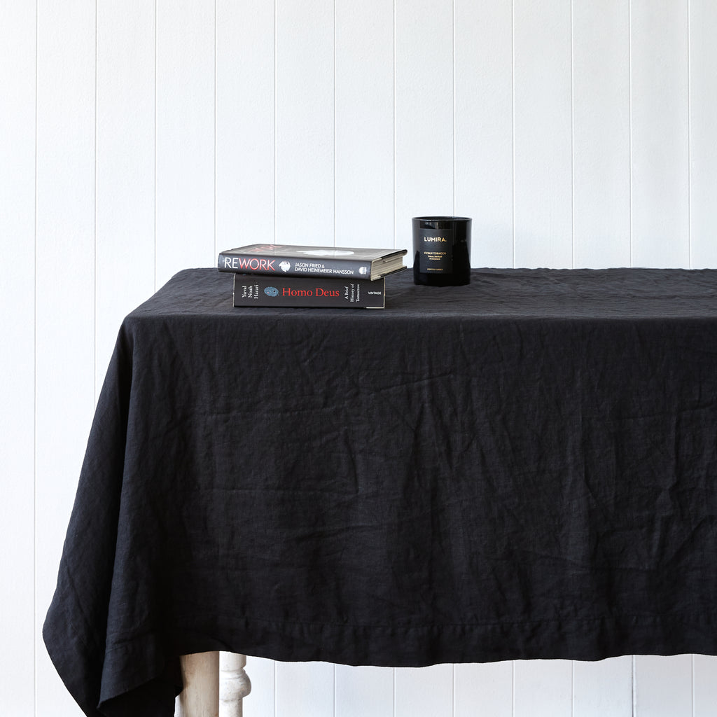 Black Table Cloth