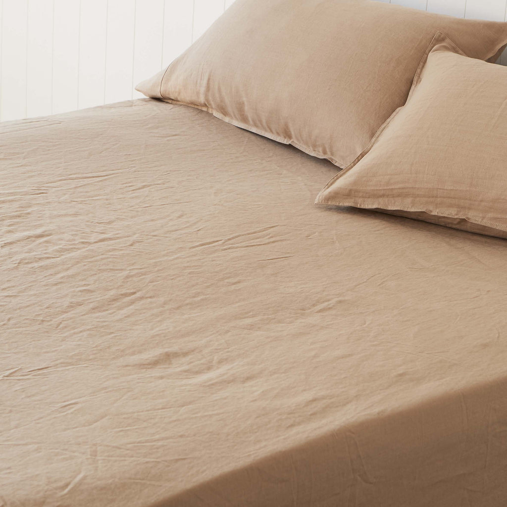 Almond Fitted Sheet