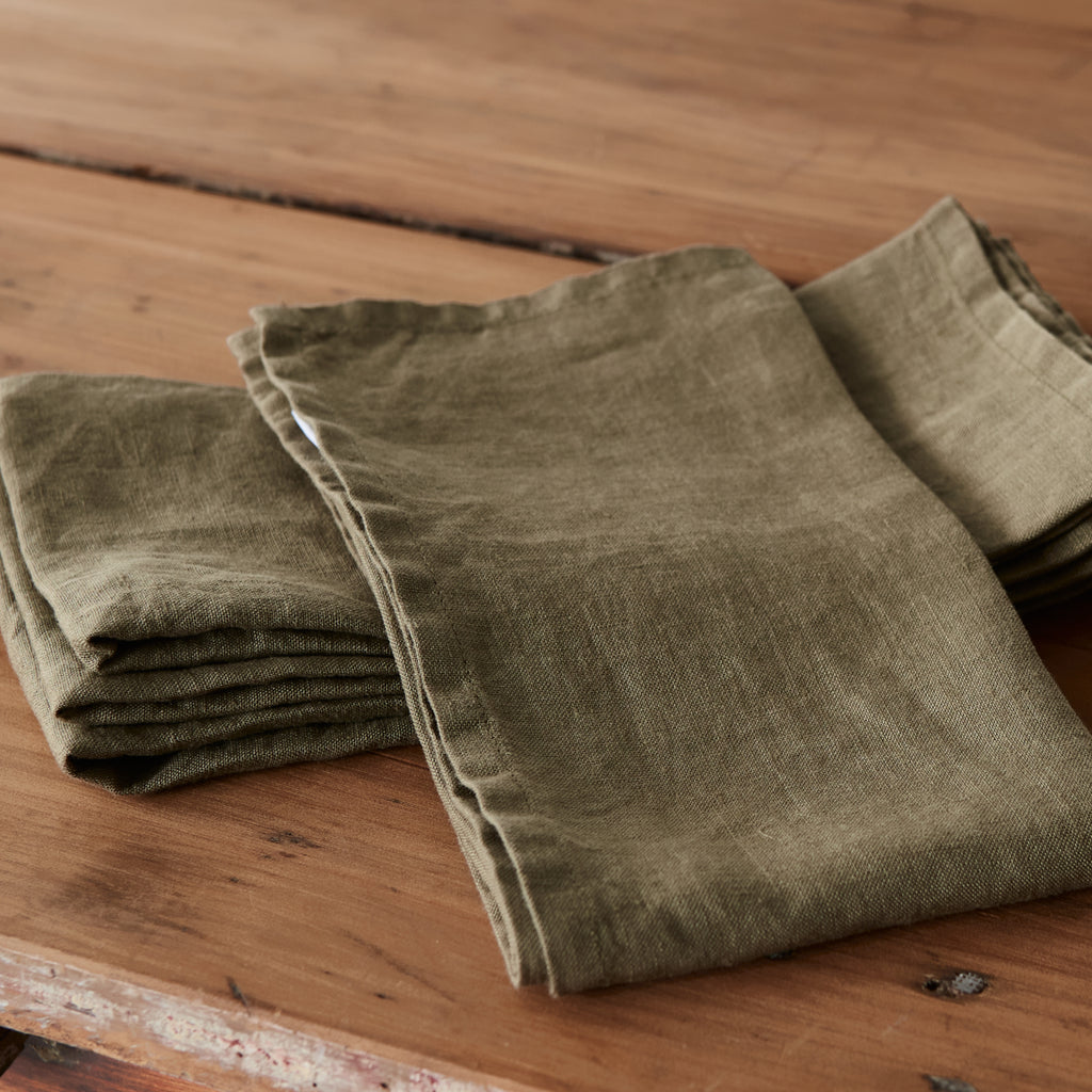 Army Green Napkins