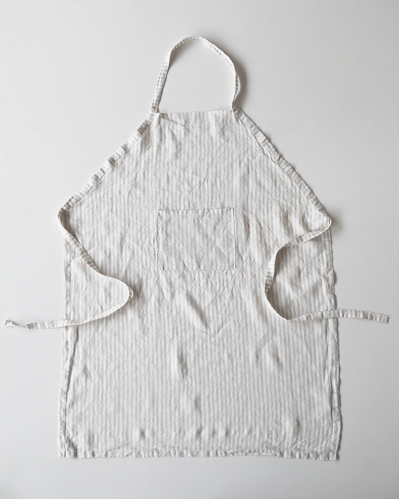 Misty Bay Stripe Apron