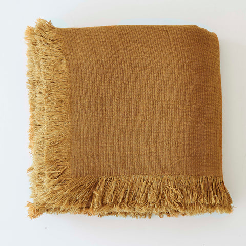 Natural Linen Blanket