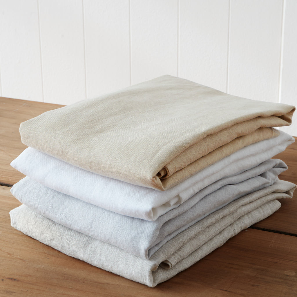 Neutral Tones Pillowcase Stack