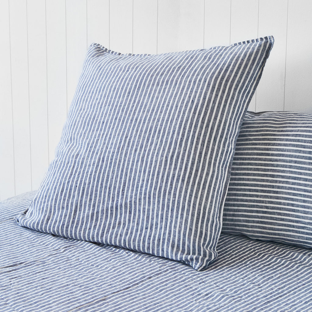 Ocean Stripe Euro Pillowcases Pair