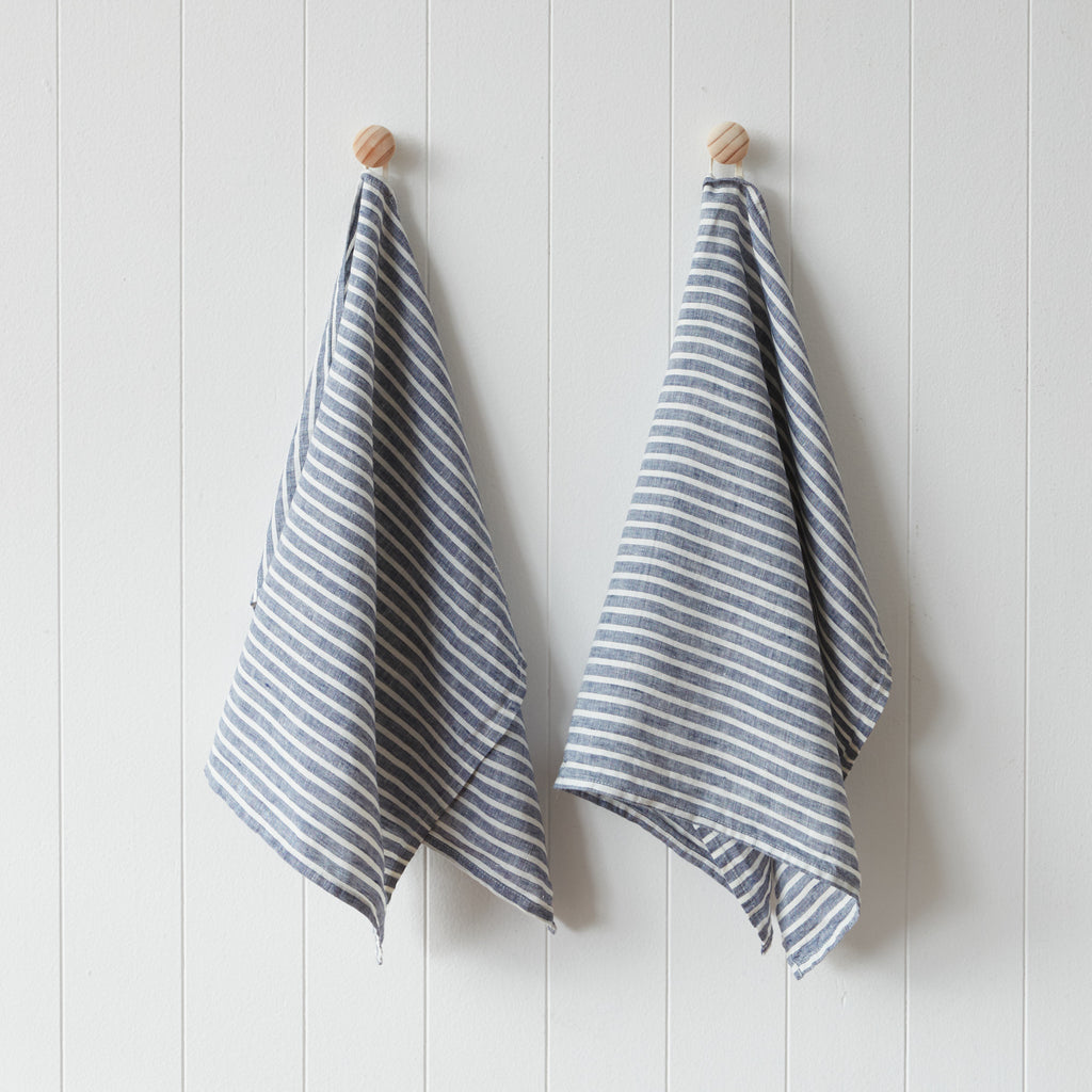 Ocean Stripe Tea Towels