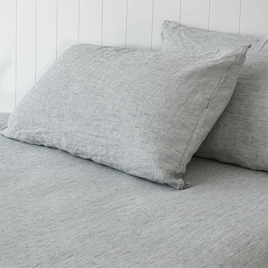 Pinstripe Pillowcase Pair