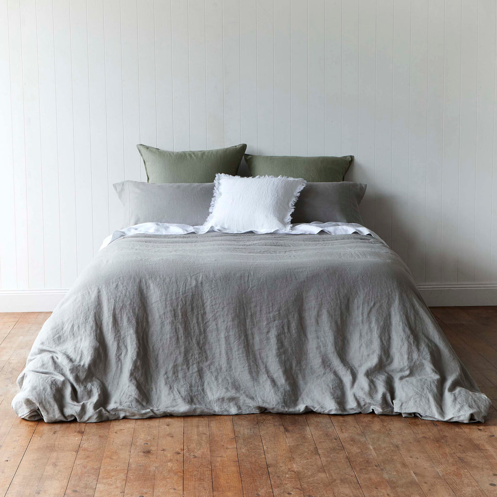 Storm Grey Quilt Cover