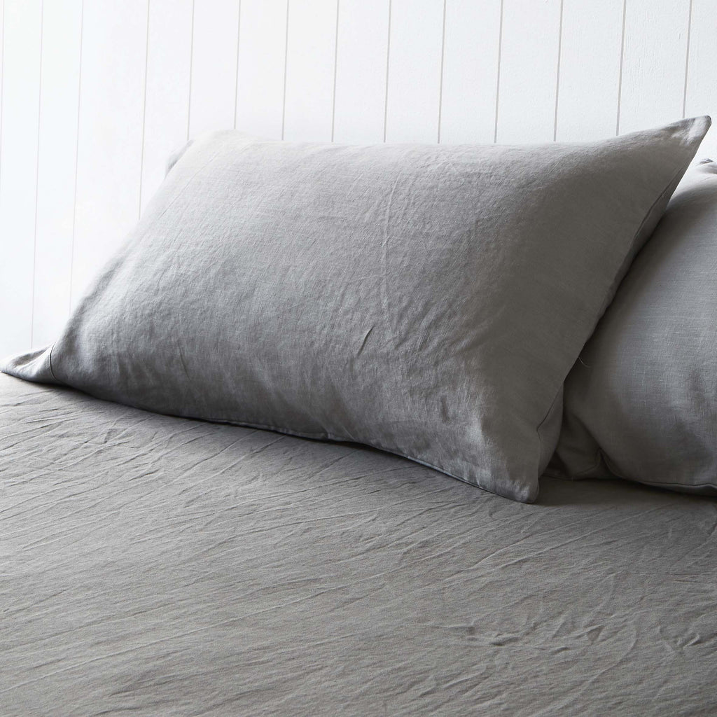 Storm Grey Pillowcase Pair