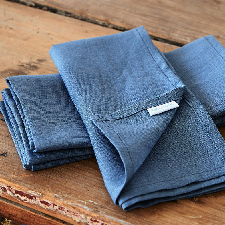 Vintage Denim Blue Napkins