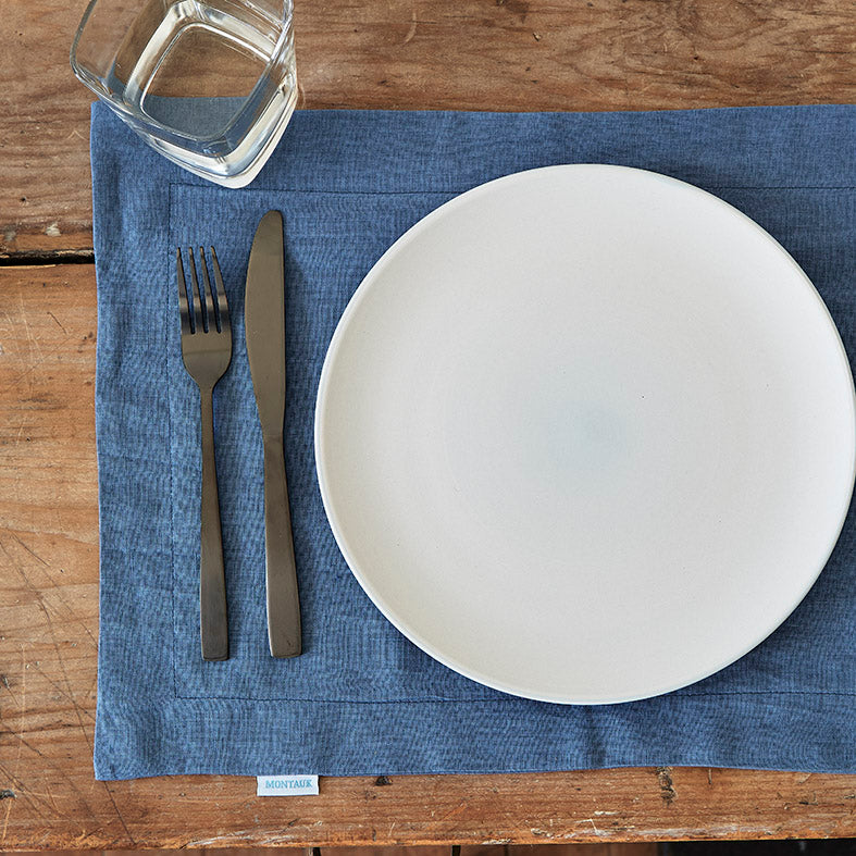 Vintage Denim Blue Placemats