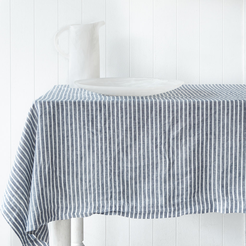 Ocean Stripe Table Cloth