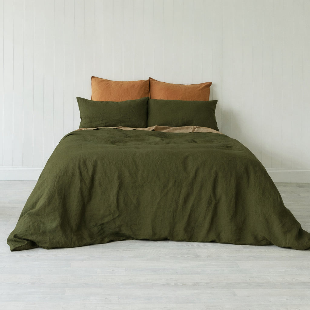Army Green Quilt Cover