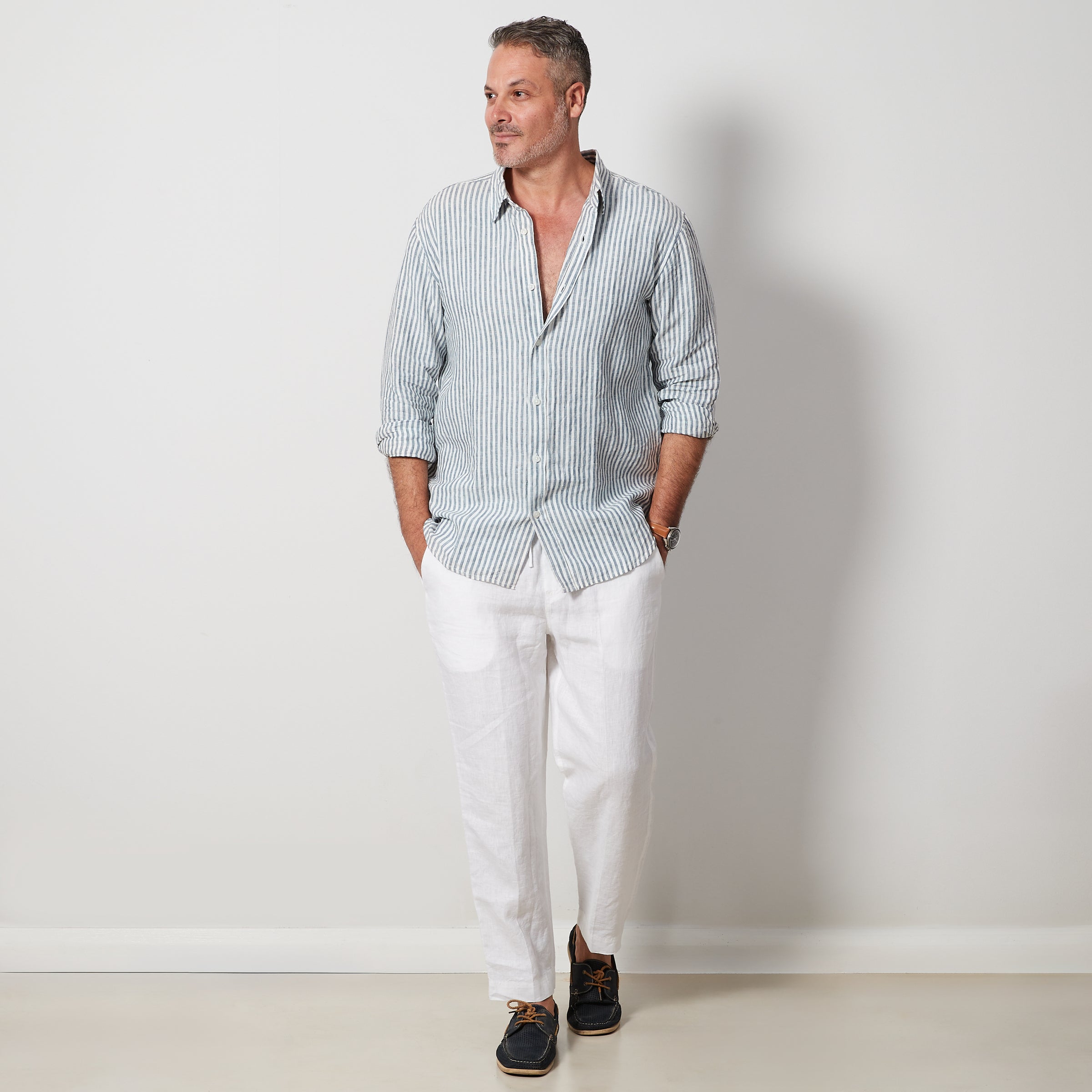 St Barts Linen Shirt