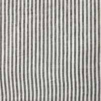 Coal Stripe Fitted Sheet