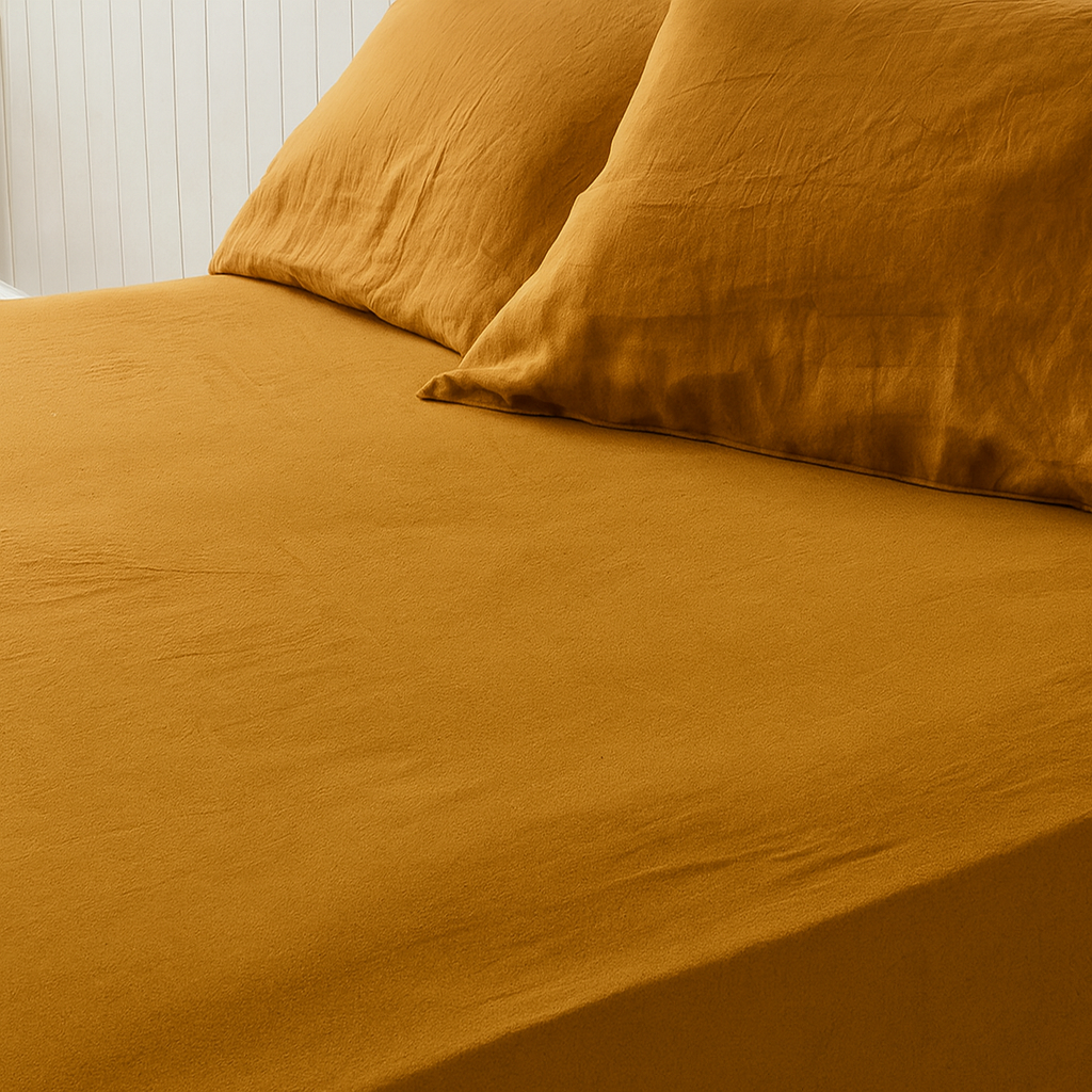 Mustard Fitted Sheet