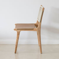 Montauk Rope & Leather Dining Chair
