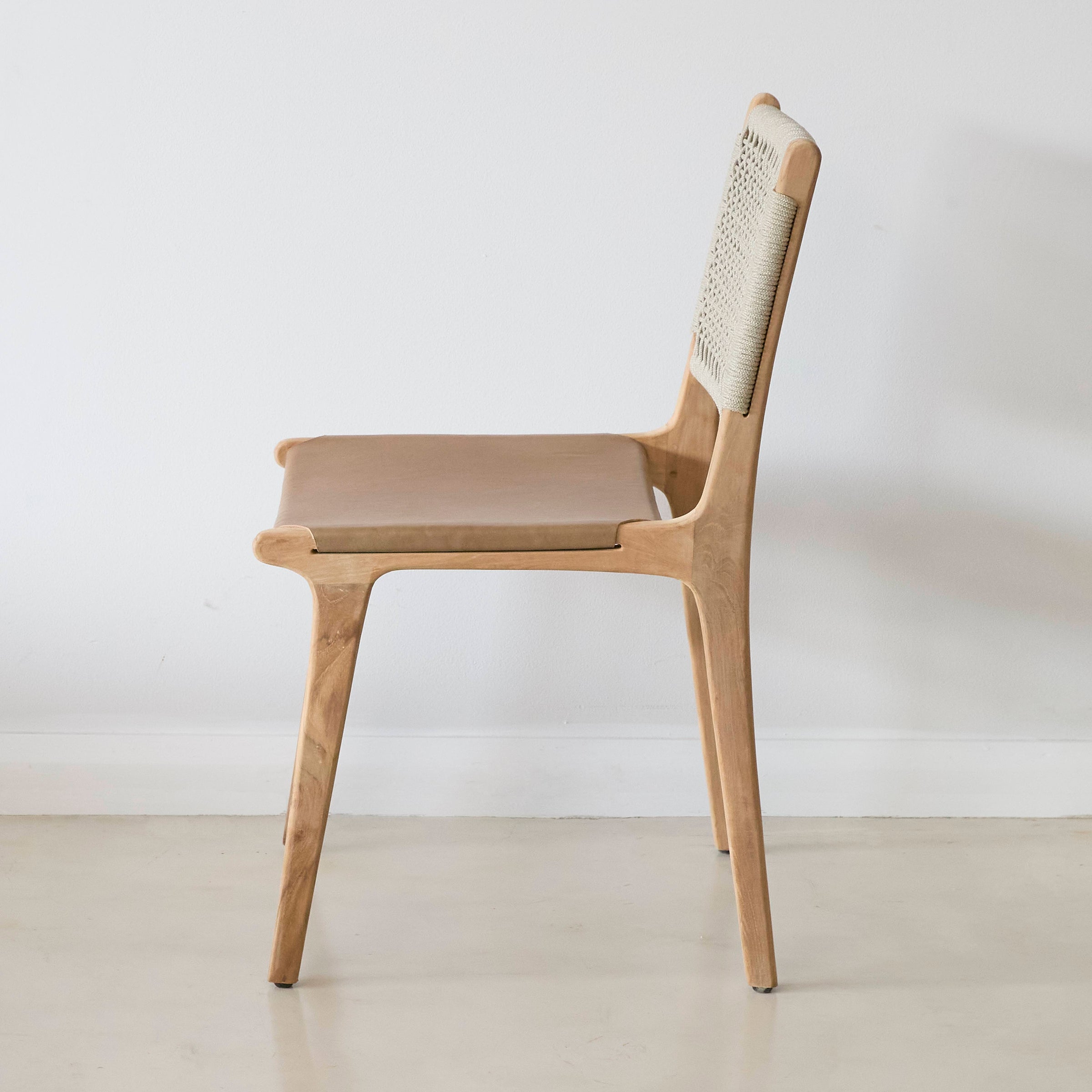 Montauk Rope & Leather Dining Chair