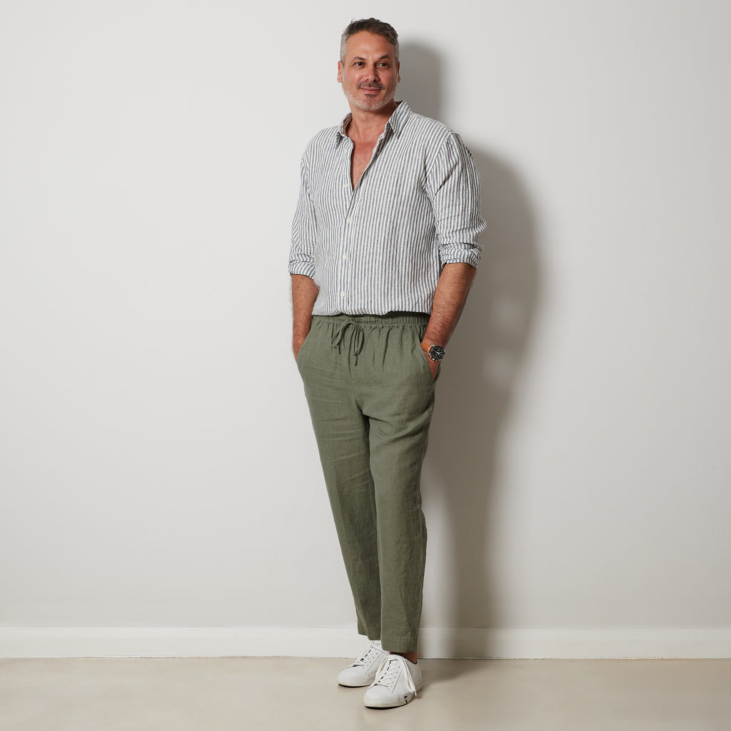 Forest Linen Pants