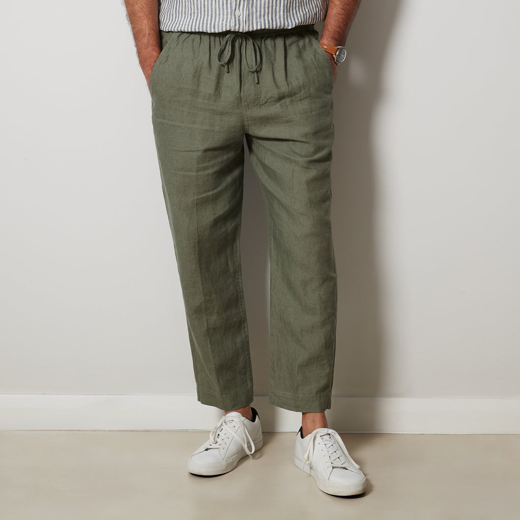 Forest Linen Pants