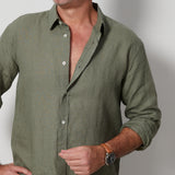 Forest Linen Shirt