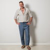 Marine Blue Linen Pants