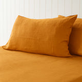 Mustard Pillowcase Pair