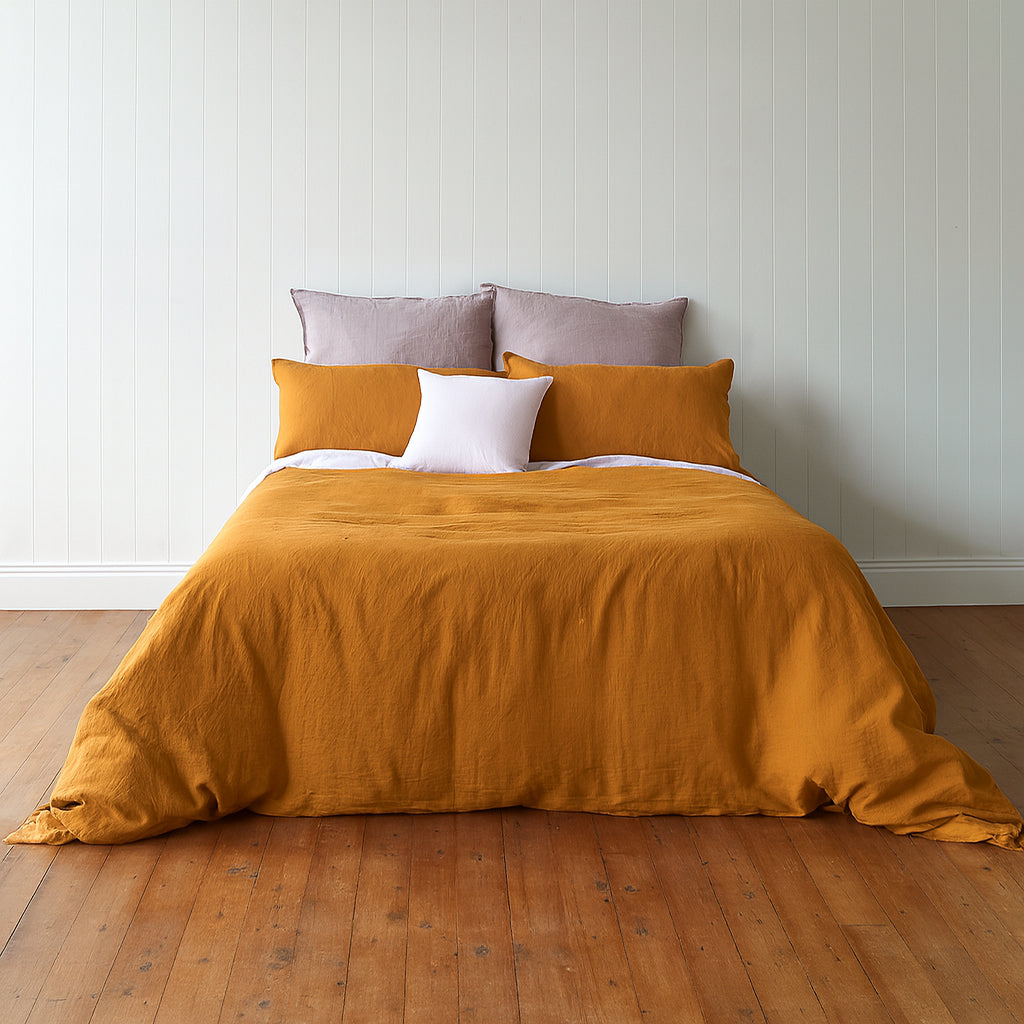 Mustard Quilt Cover