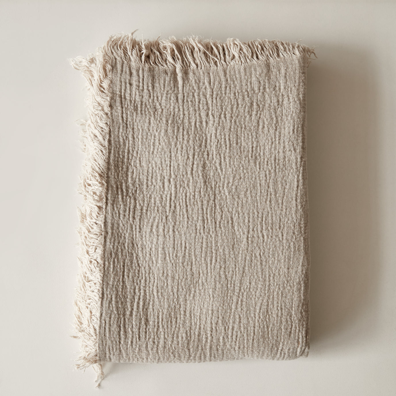 Natural Linen Blanket Montauk