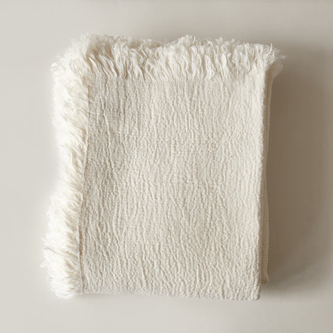Oatmeal Linen Blanket