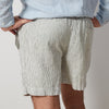 Pinstripe Linen Shorts