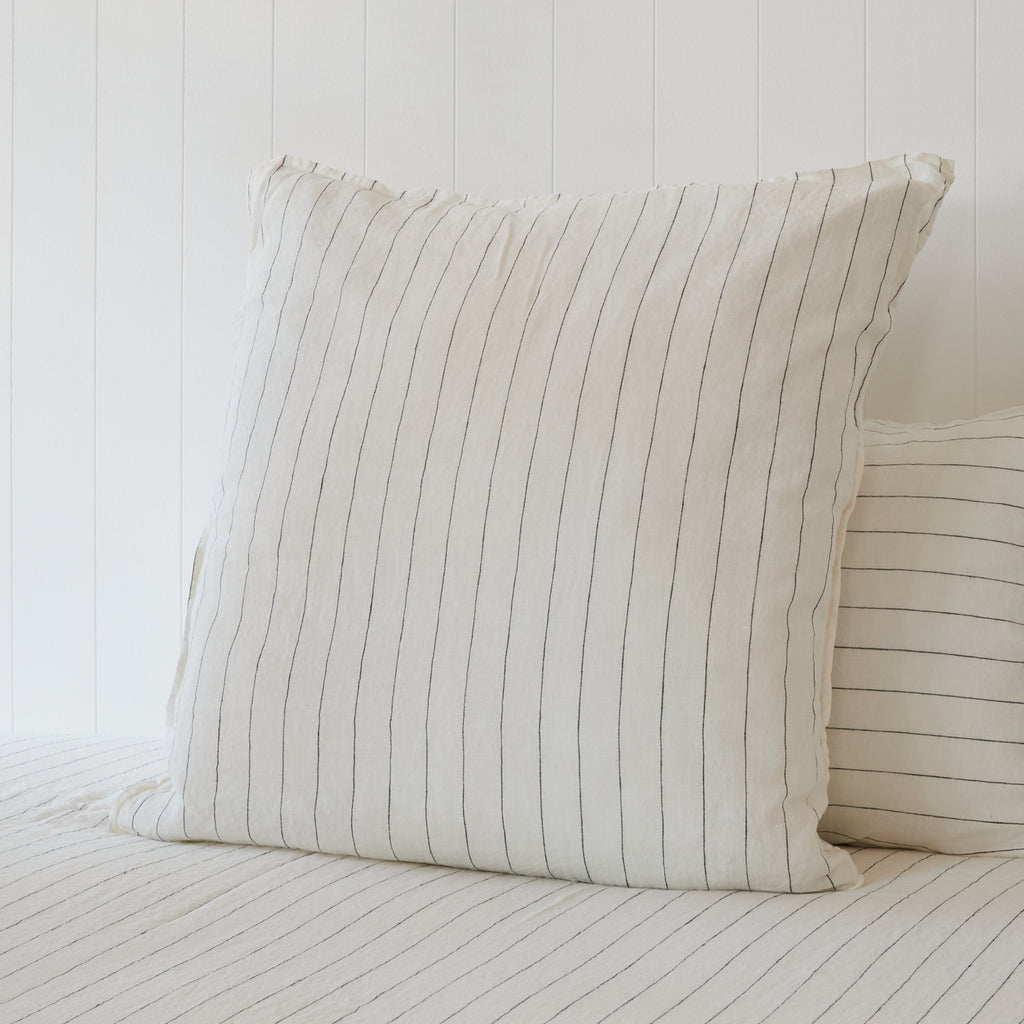 Tribeca Stripe European Pillowcases Pair