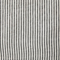 Coal Stripe Euro Pillowcases Pair