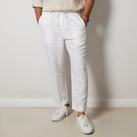 White Linen Pants