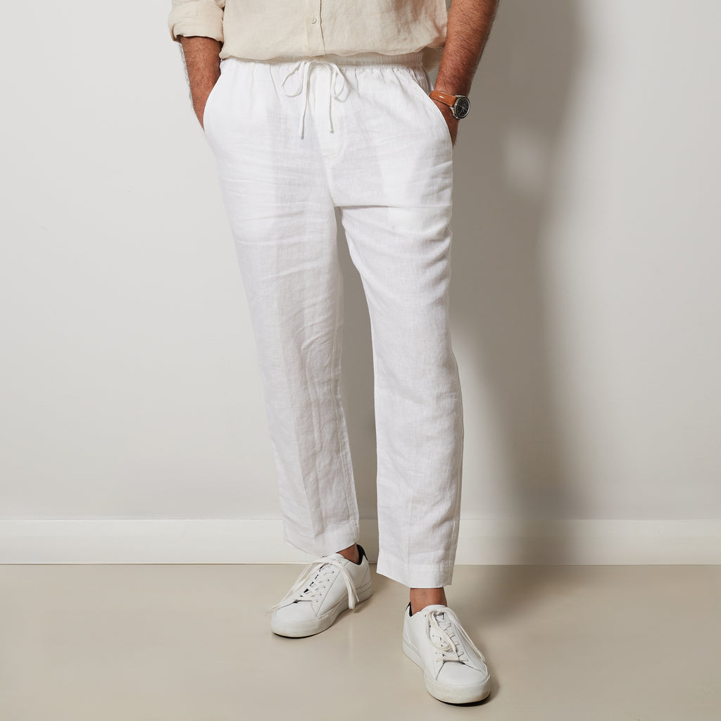 White Linen Pants Montauk White Linen Pants Montauk