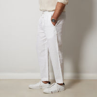 White Linen Pants