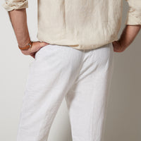 White Linen Pants