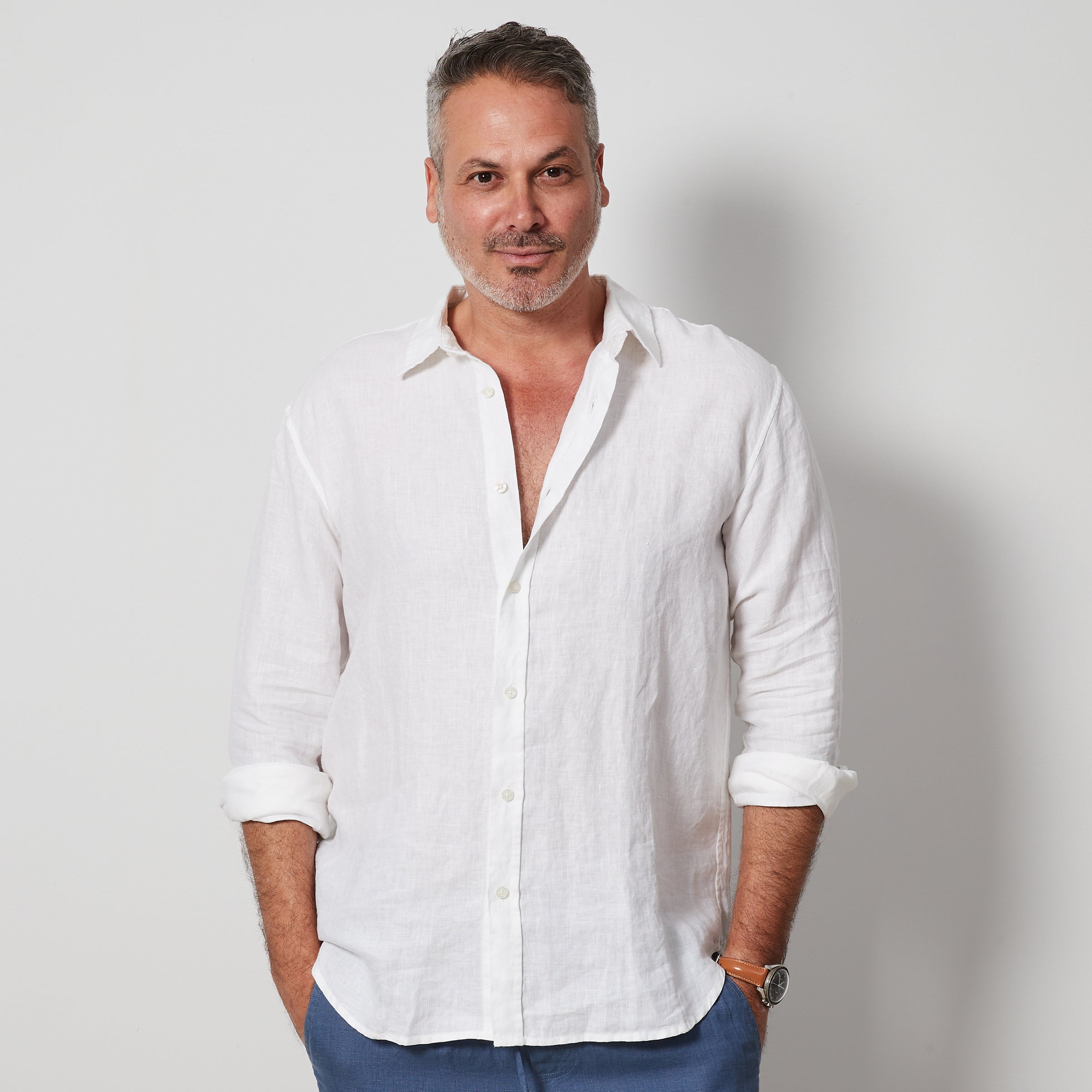 White Linen Shirt