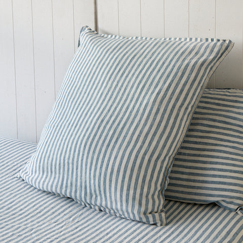 Misty Bay Stripe European Pillowcases