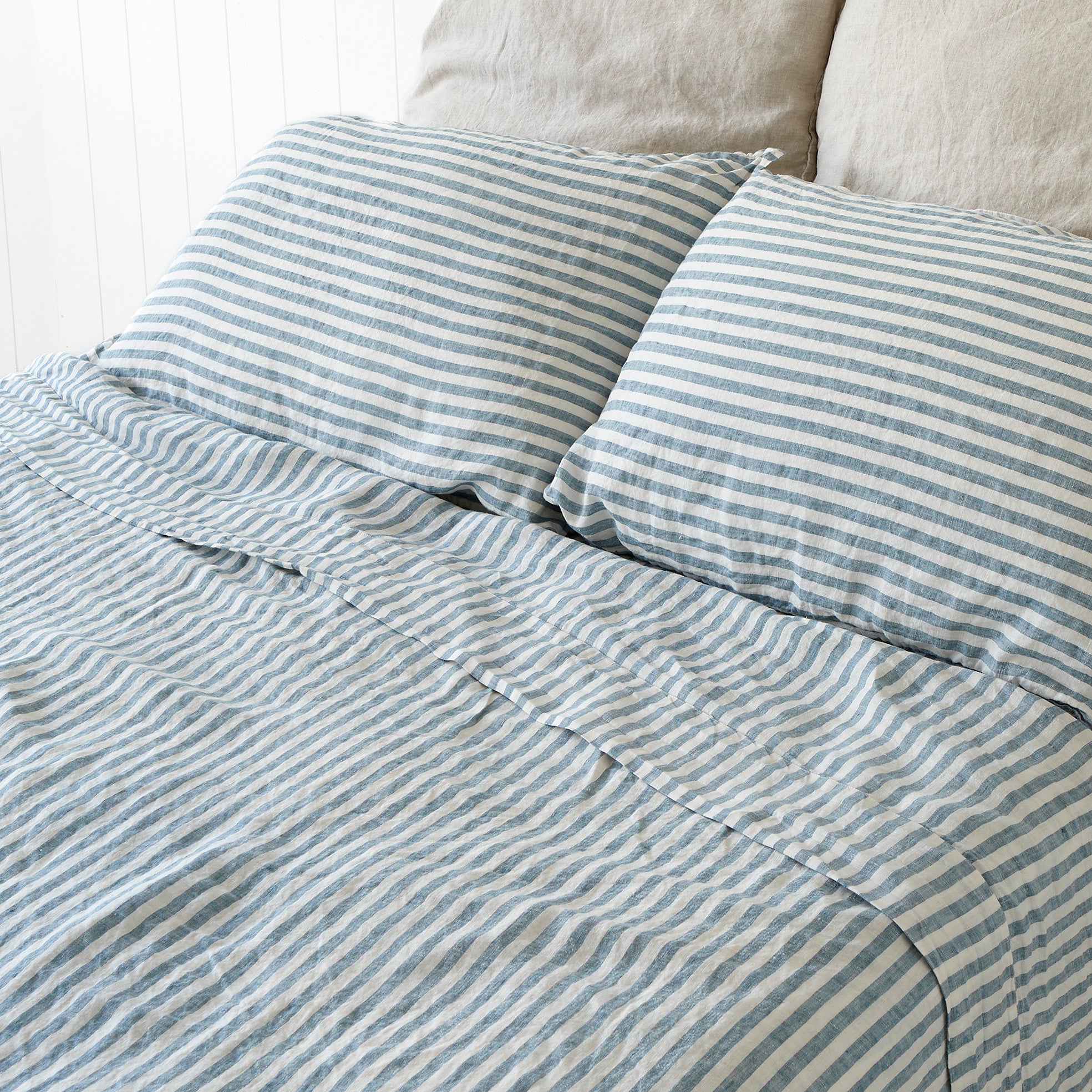 Cape Cod Stripe Flat Sheet