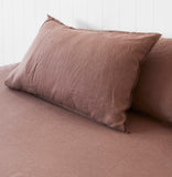 Chocolate Pillowcase Pair