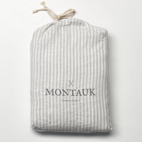 Misty Bay Stripe Quilt Cover