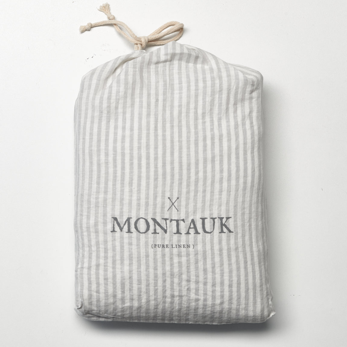 Misty Bay Stripe Fitted Sheet