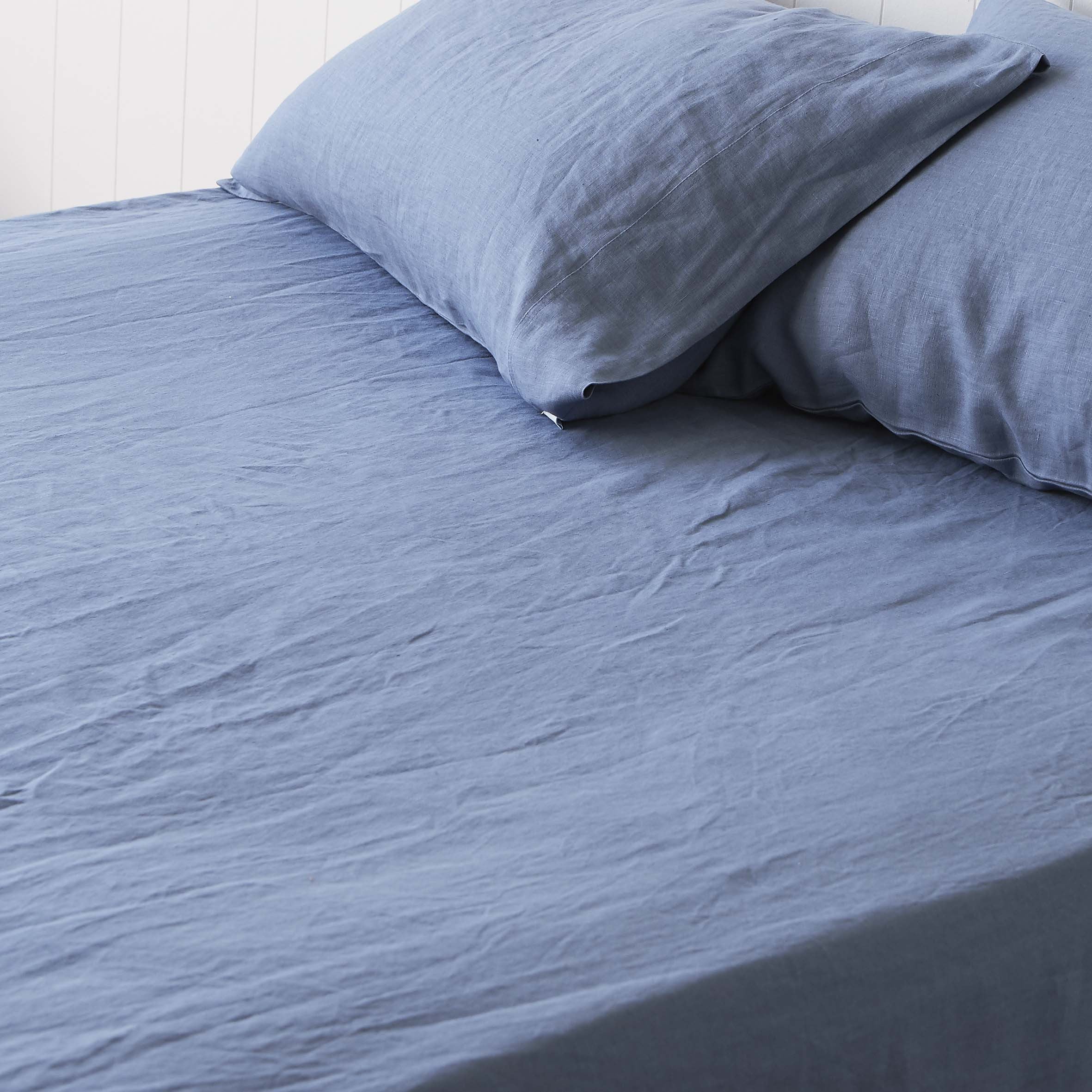 Vintage Denim Blue Sheet Set