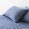 Vintage Denim Blue Pillowcase Pair