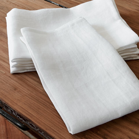 Plush White Hand Towels