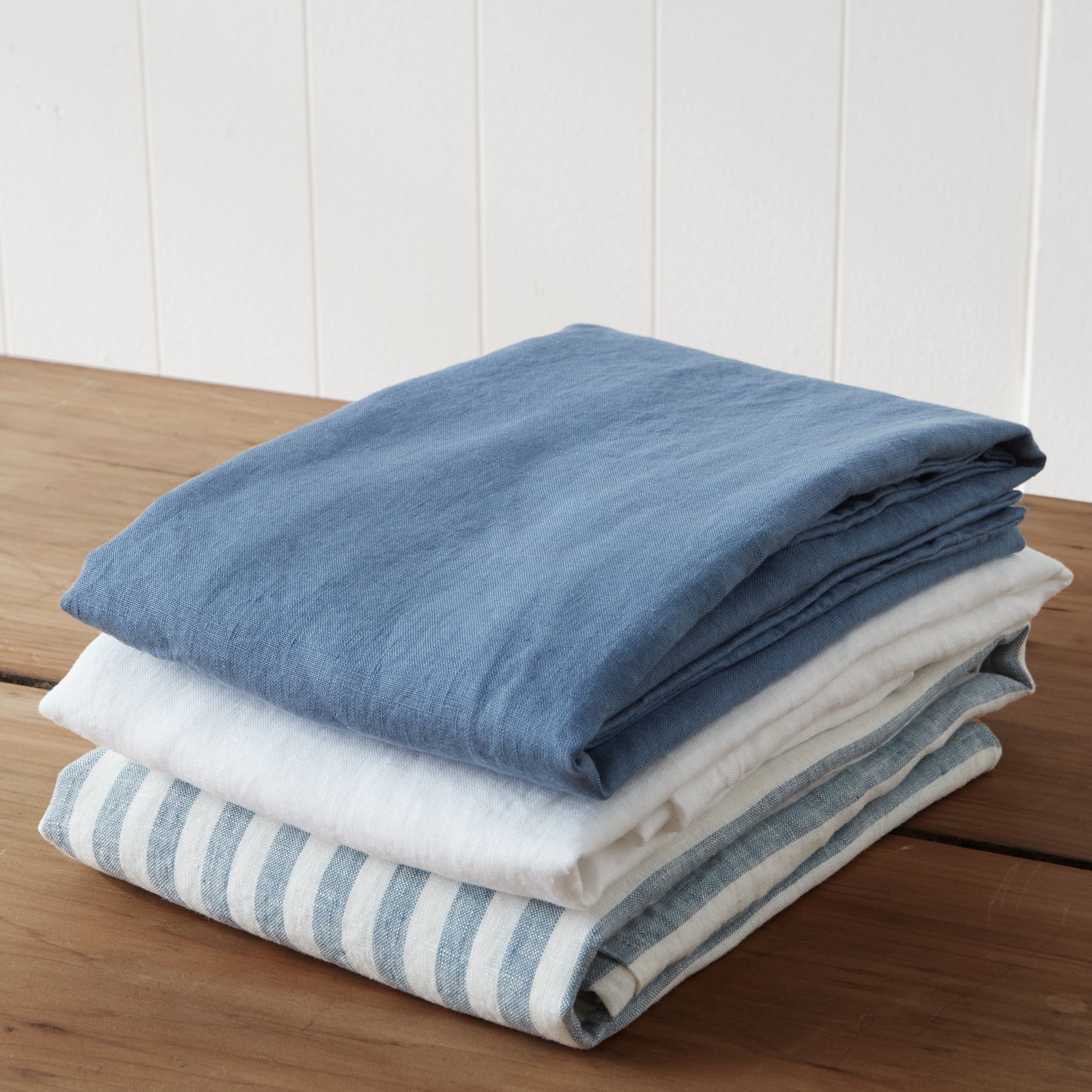 Ocean Fresh Pillowcase Stack