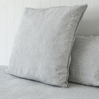 Pinstripe Euro Pillowcases Pair