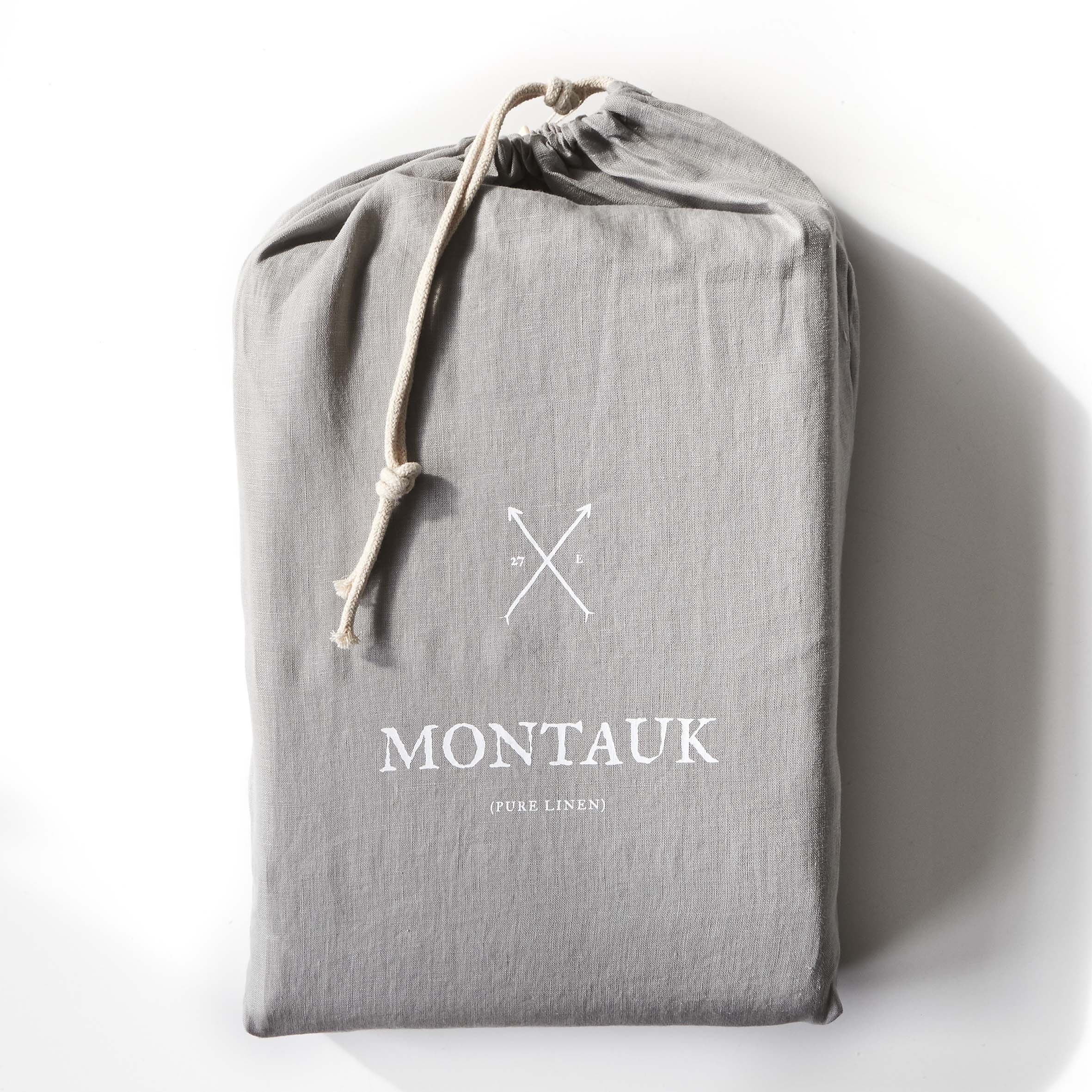 Storm Grey Quilt Cover – Montauk