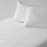 Milkcloud White Fitted Sheet