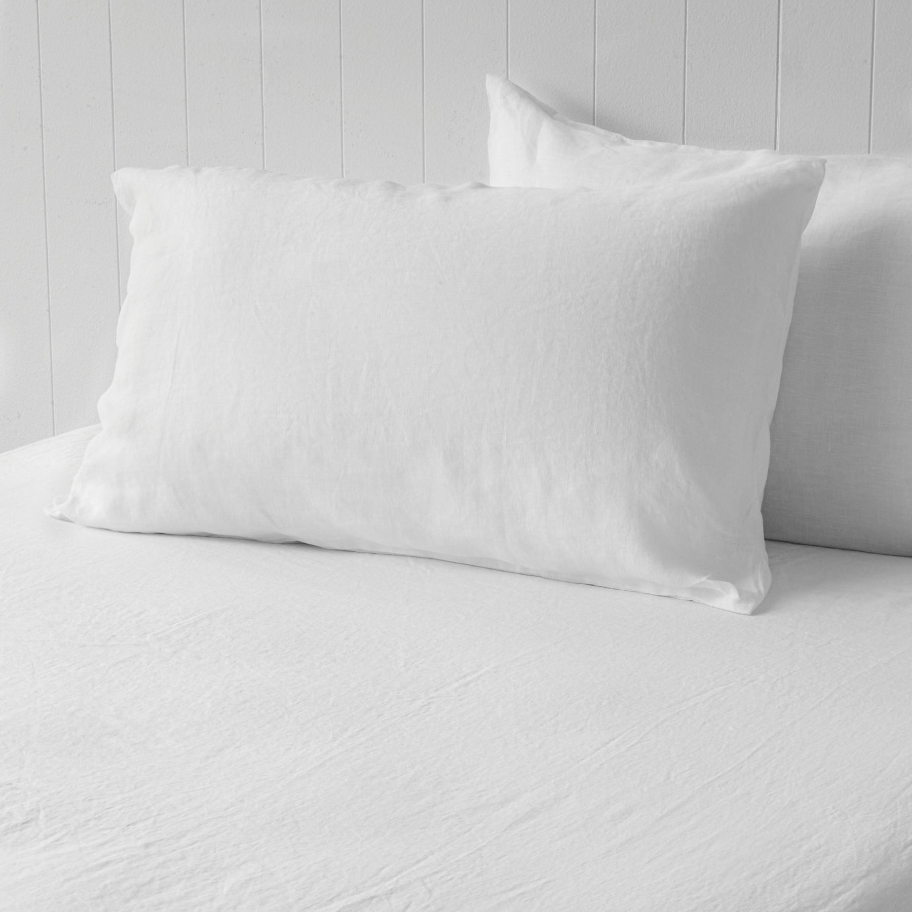 Milkcloud White Pillowcase Pair Montauk